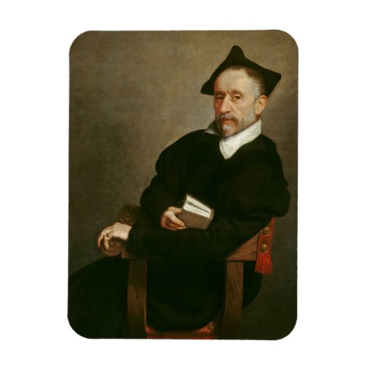 "Titian's Schoolmaster", c. 1575 Magneet (Verticaal)