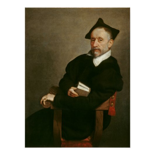 "Titian's Schoolmaster", c. 1575 Poster (Voorkant)