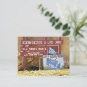 titicaca los uros briefkaart (Staand voorkant)