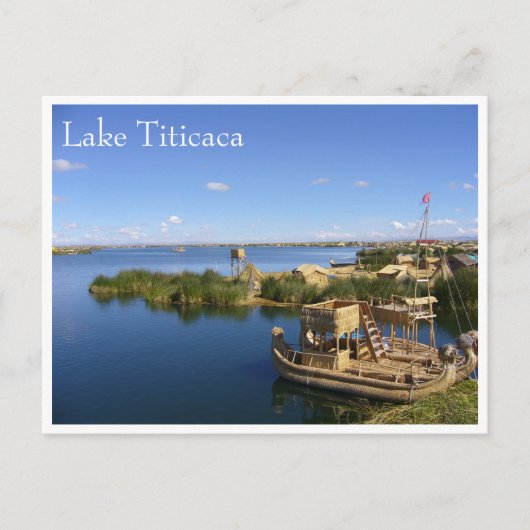 titicaca uroboten briefkaart (Voorkant)