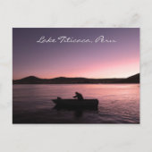 Titicacameer Zonsondergang in Peru Briefkaart (Voorkant)