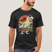 Titisaurus T Rex Dinosaur Titi Saurus Family Match T-shirt (Voorkant)
