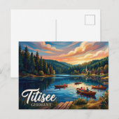 Titisee Duitsland Briefkaart (Voorkant / Achterkant)