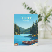 Titisee Duitsland Briefkaart (Staand voorkant)