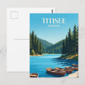 Titisee Duitsland Briefkaart (Voorkant / Achterkant)