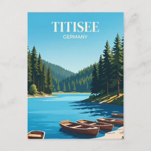 Titisee Duitsland Briefkaart