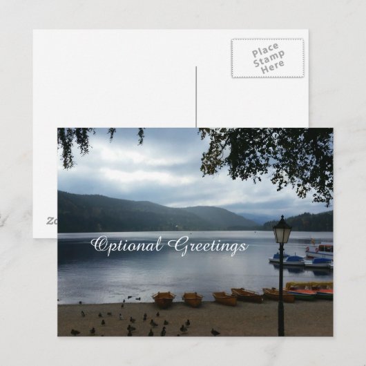 Titisee Lake Germany Briefkaart (Voorkant / Achterkant)