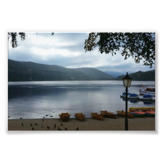 Titisee Meer Duitsland Poster (Voorkant)