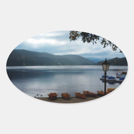 Titisee Meer Duitsland Sticker (Voorkant)
