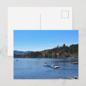 Titisee-meer in het Zwarte Woud Briefkaart (Voorkant / Achterkant)