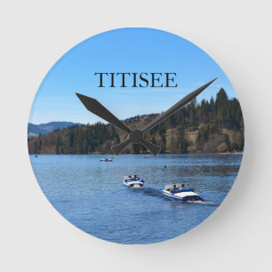 Titisee-meer in het Zwarte Woud     Ronde Klok