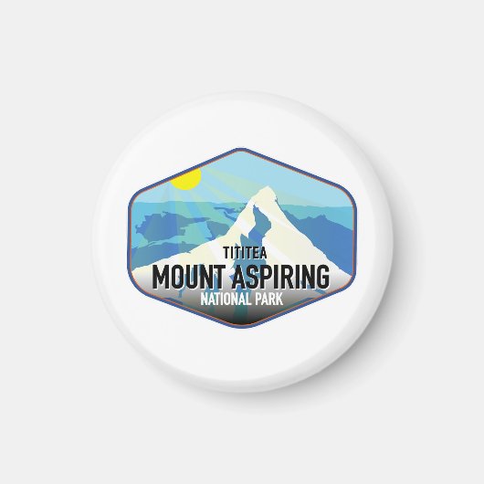 Tititea Mt Aspiring NP - Aoetearoa Magneet (Voorkant)