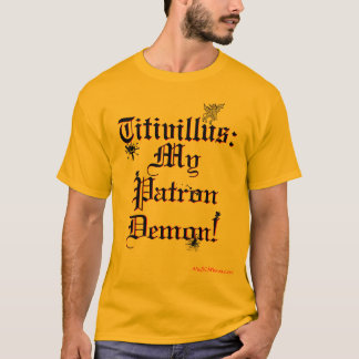 Titivillus: Patron Demon met inkt (lichte Shirten) T-shirt