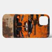 Title: BMW M4 GT3: Orange Racing Beast Art Case (Achterkant (horizontaal))