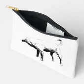 Title: Chic Terrier Outline Pouch Etui (Open)