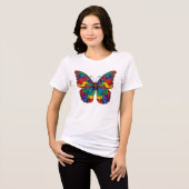 Title Colorful Quilling Butterfly T-Shirt  (Voorkant volledig)