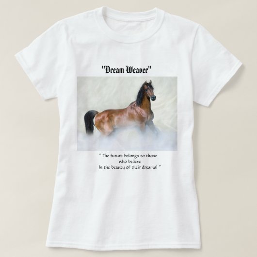 TITLE - DREAM WEAVER- familie, Opties, Wit, T-shirt (Design voorkant)