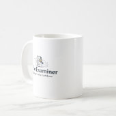 Title Examiner Mug – Accuracy. Clarity. Confidence Koffiemok (Voorkant links)