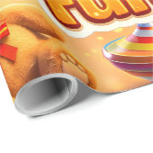 Title gestures, golden toybox premium wrap cadeaupapier (Rol Hoek)