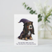 Title: Humorous Customizable Any Occasion Postcard Briefkaart (Staand voorkant)