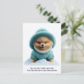 Title: Humorous Customizable Any Occasion Postcard Briefkaart (Staand voorkant)