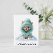 Title: Humorous Customizable Any Occasion Postcard Briefkaart (Staand voorkant)