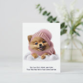 Title: Humorous Customizable Any Occasion Postcard Briefkaart (Staand voorkant)