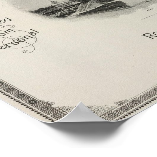 Title Page Atlas Sonoma County, Californië Poster (Hoek)