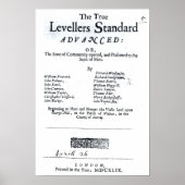 Title page of The True Levellers' Standard Poster (Voorkant)