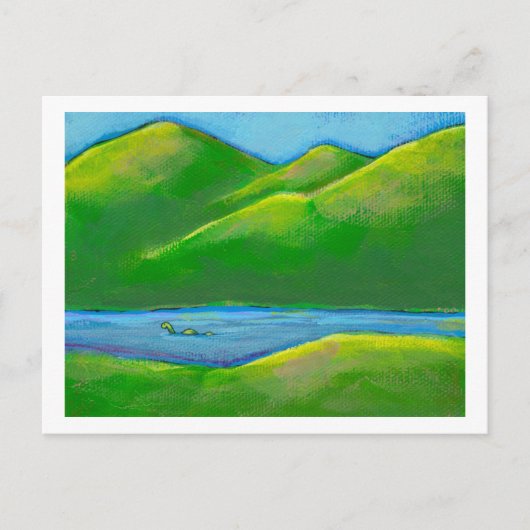 Title: Privacy - maybe the Loch Ness monster Briefkaart (Voorkant)