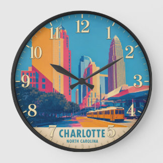 **Title (Zazzle SEO Optimized)** Charlotte North C Grote Klok