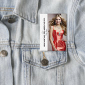 Titleholder Photo Button for Pageants - Rectangle (Insitu)