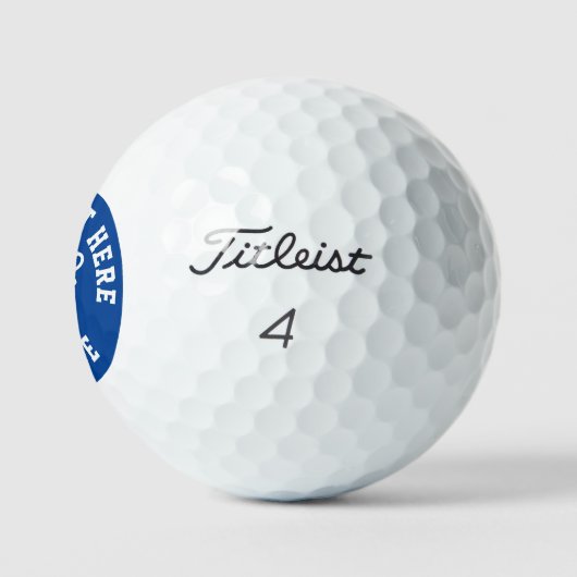Titleist Pro V1 golfballen gepersonaliseerd met na (Logo)