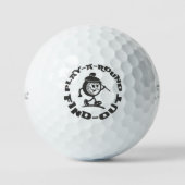 Titleist Pro V1 P.A.R.F.O. Mascot Logo Golfballen (Voorkant)