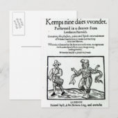 Titlepage aan William Kemp's Briefkaart (Voorkant / Achterkant)