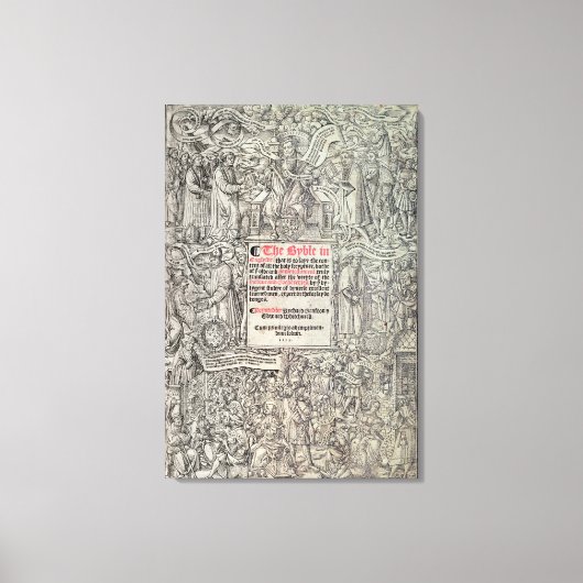 Titlepage Engelse vertaling van de Grote Canvas Afdruk (Voorkant)