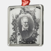 Titlepage first edition "Les Miserables" Metalen Ornament (Links)