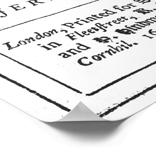 Titlepage in een chronologische reeks poster (Hoek)