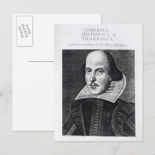 Titlepage, "Mr. William Shakespeares Briefkaart (Voorkant / Achterkant)