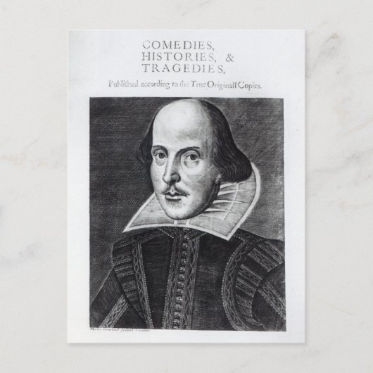 Titlepage, "Mr. William Shakespeares Briefkaart (Voorkant)
