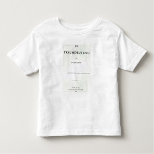 Titlepage naar Die Traumdeutung door Sigmund Freud Kinder Shirts