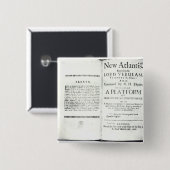 Titlepage naar Francis Bacon's Vierkante Button 5,1 Cm (Voorkant /achterkant)