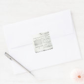 Titlepage naar Francis Bacon's Vierkante Sticker (Envelop)