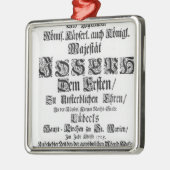 Titlepage of Abendmusik, 1705 Metalen Ornament (Links)