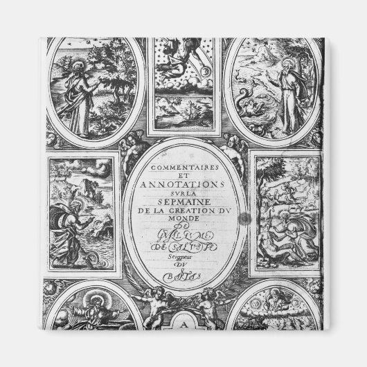 Titlepage of "Commentaires et Annotations �" Magneet (Voorkant)