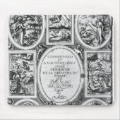 Titlepage of "Commentaires et Annotations �" Muismat (Voorkant)