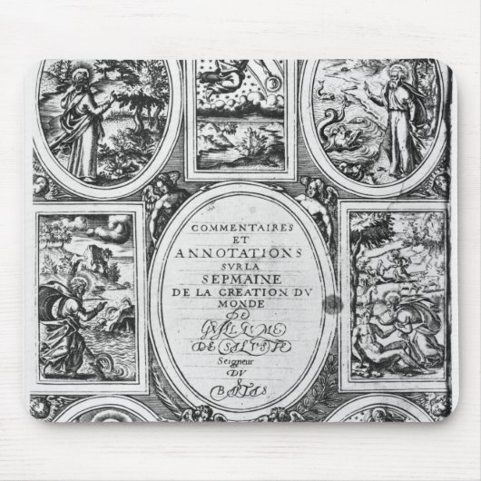 Titlepage of "Commentaires et Annotations �" Muismat (Voorkant)