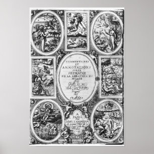Titlepage of "Commentaires et Annotations �" Poster
