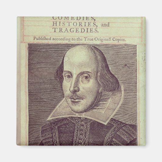 Titlepage of "Mr. William Shakespeares Magneet (Voorkant)