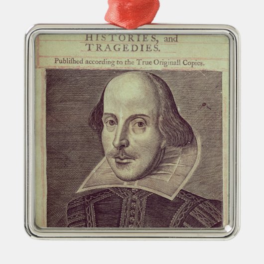 Titlepage of "Mr. William Shakespeares Metalen Ornament (Voorkant)